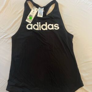 Adidas Women's Black Racerback Tank Top